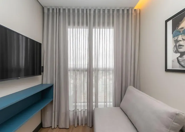 Vibe - Apto De 1 Quarto Plus - 2 Pessoas - Vib1204