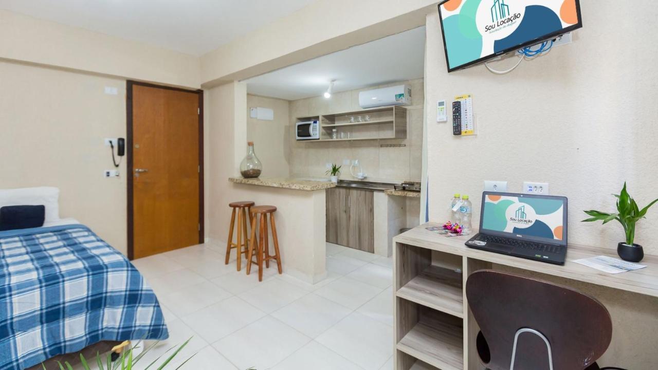 Estudios Confortaveis Com Precos Acessiveis Totalmente Mobiliados * Curitiba