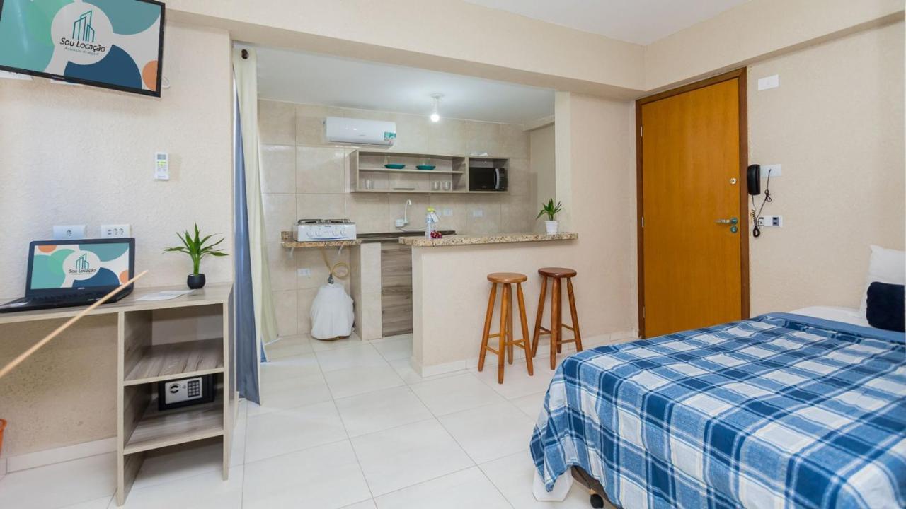 Estudios Confortaveis Com Precos Acessiveis Totalmente Mobiliados *