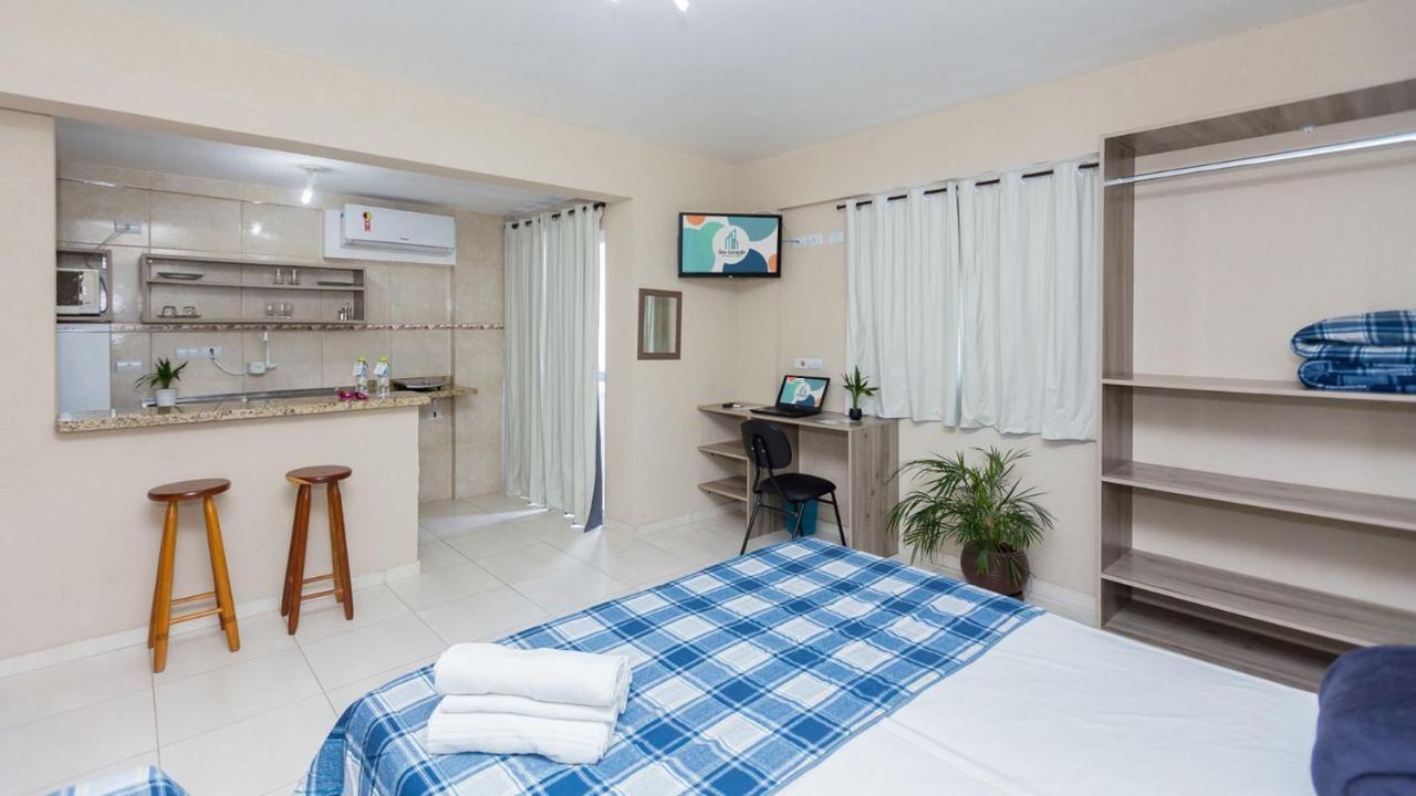 Estudios Confortaveis Com Precos Acessiveis Totalmente Mobiliados *