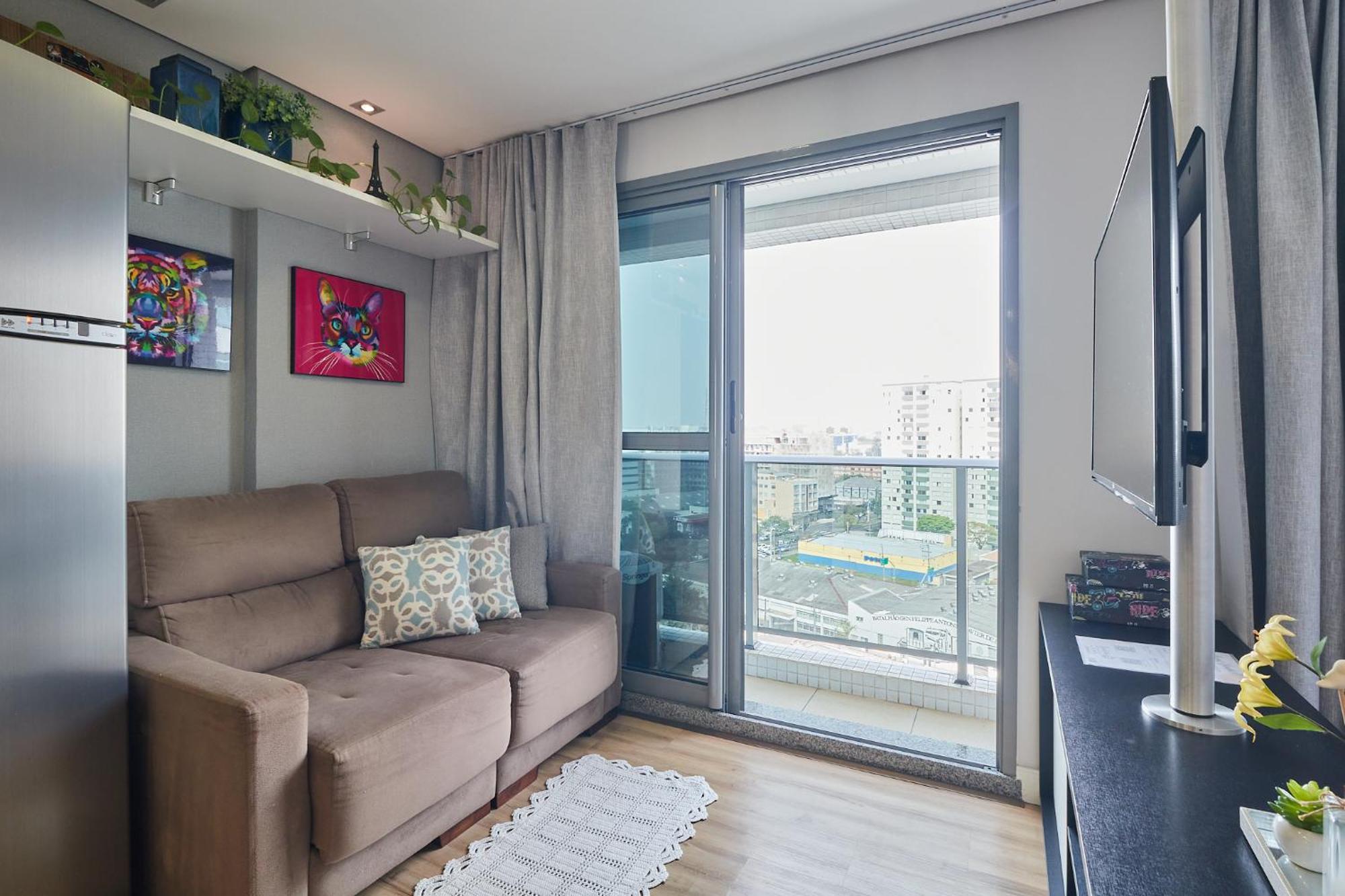 Estudio Aconchegante No Centro De - Ar Condicio E Localizacao Perfeita! Apartamento Curitiba