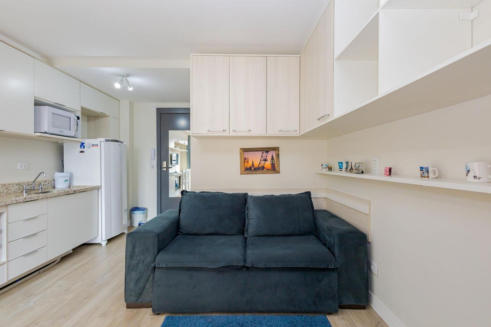Apartamento 2 Camas Solteiro 1 Sofacama Casal - All0815 Curitiba