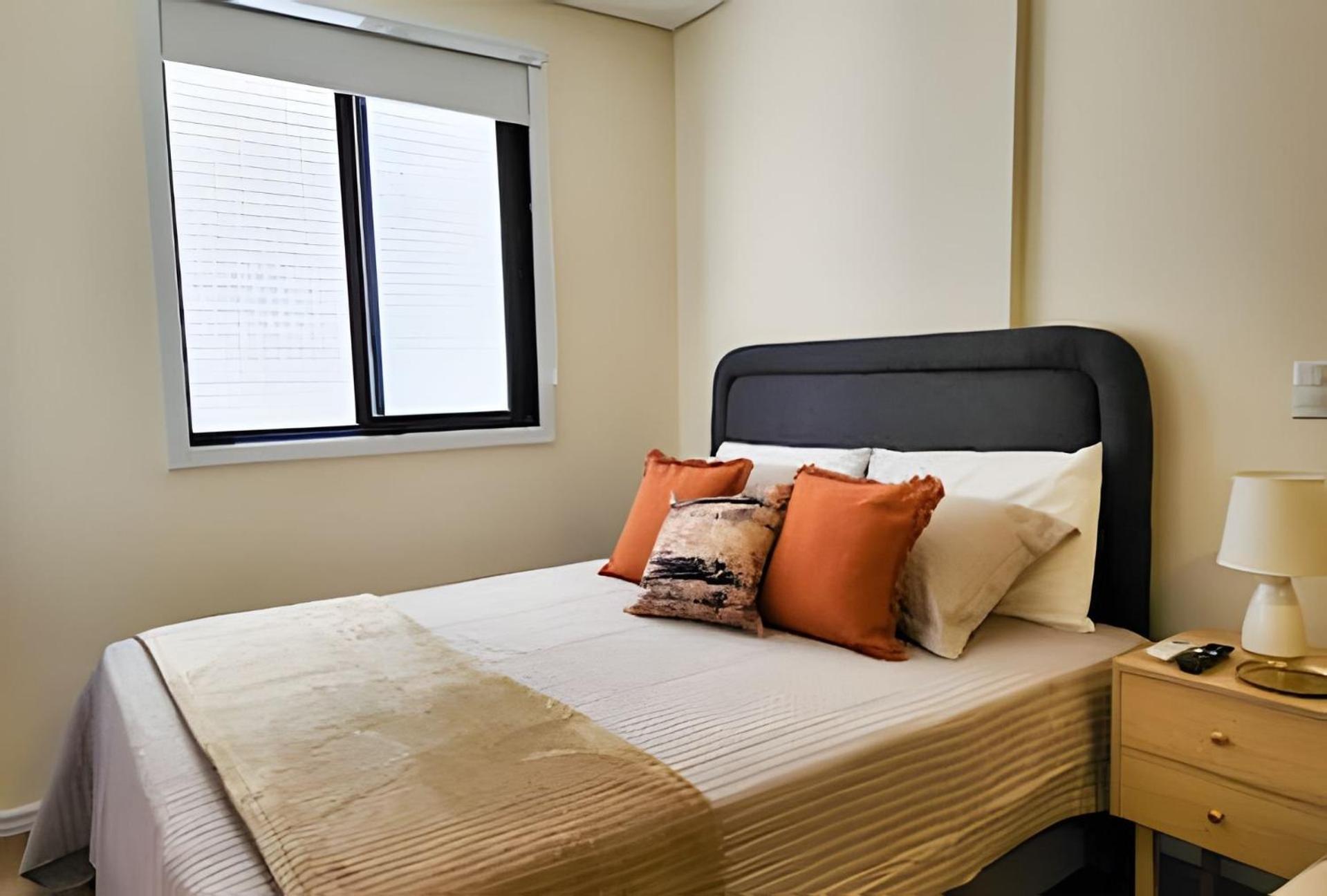 Queen, Ar Condicionado, Gym, Lavanderia Apartamento