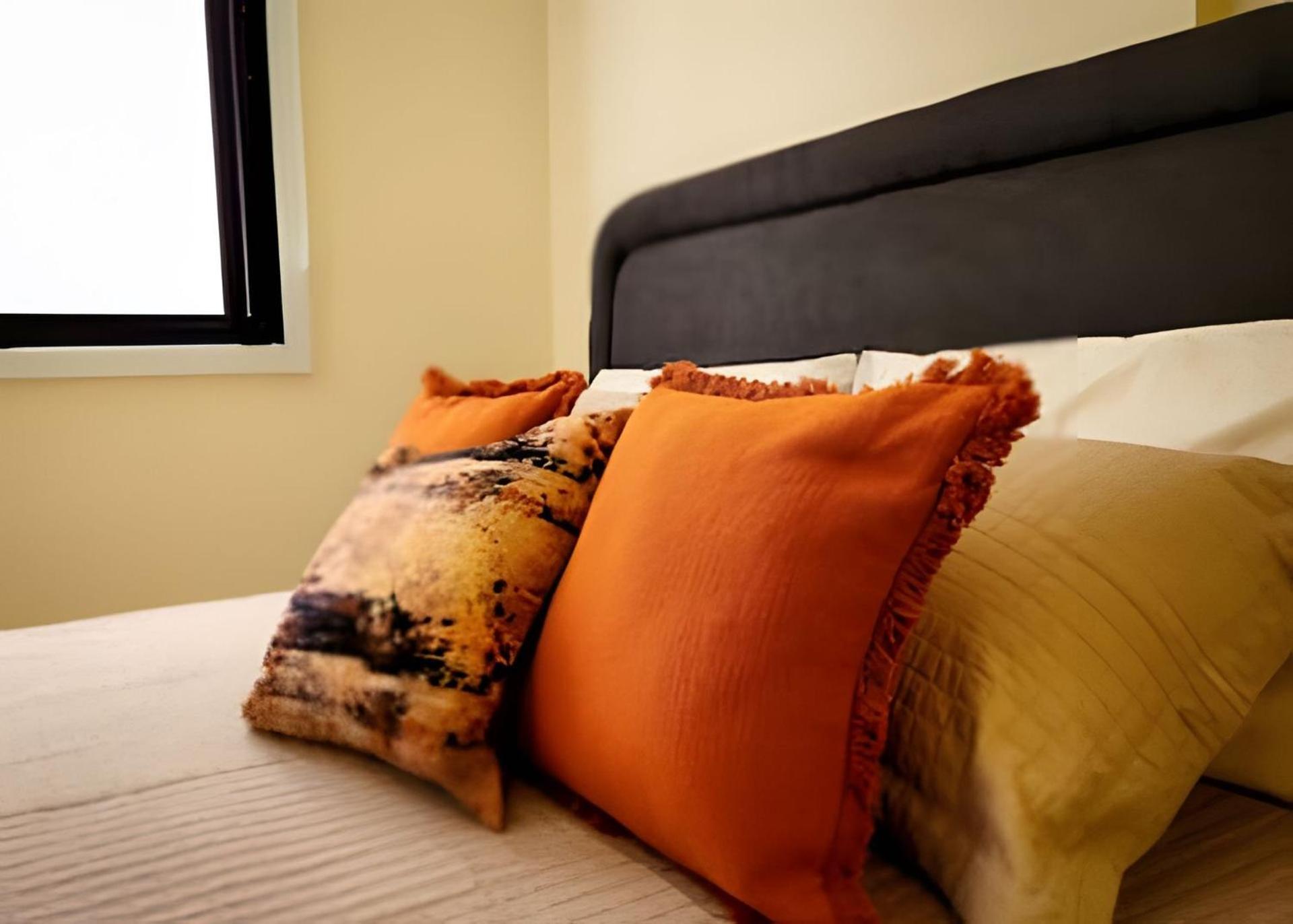 Queen, Ar Condicionado, Gym, Lavanderia Apartamento *