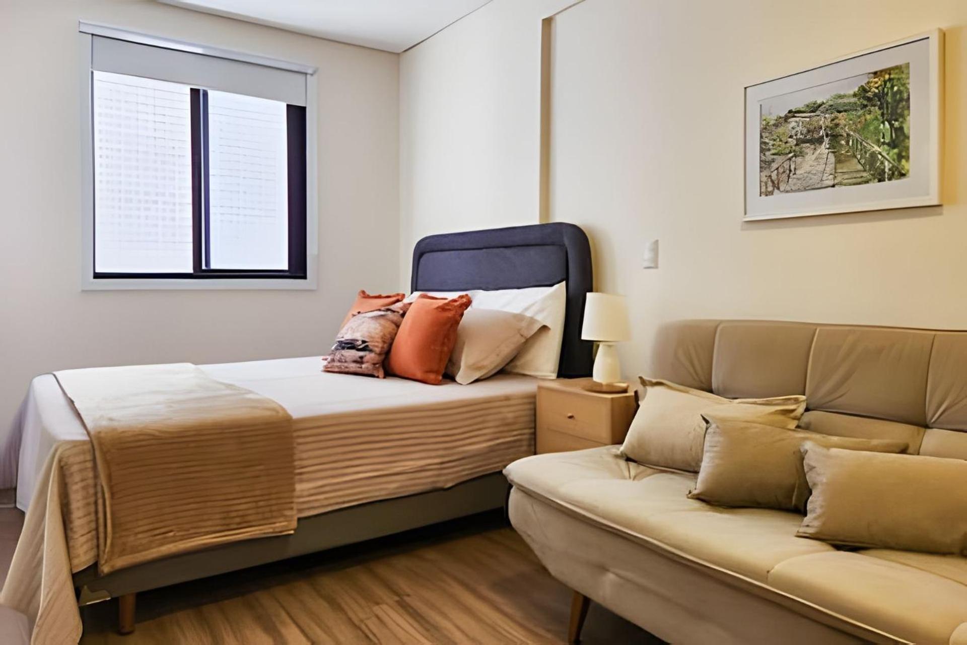 Apartamento Queen, Ar Condicionado, Gym, Lavanderia *