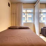 Otimo Apartamento No Centro Mobiliado E Com Garagem