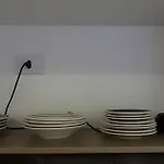 Studio próximo ao shopping Curitiba, Wifi, TV a Cabo e Cozinha completa.
