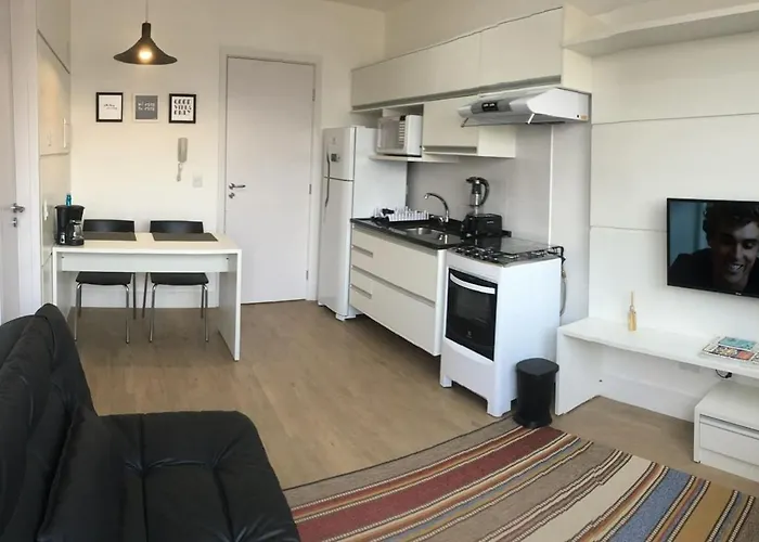 709 - Lindo Apartamento 1 quarto decorado no Rebouças
