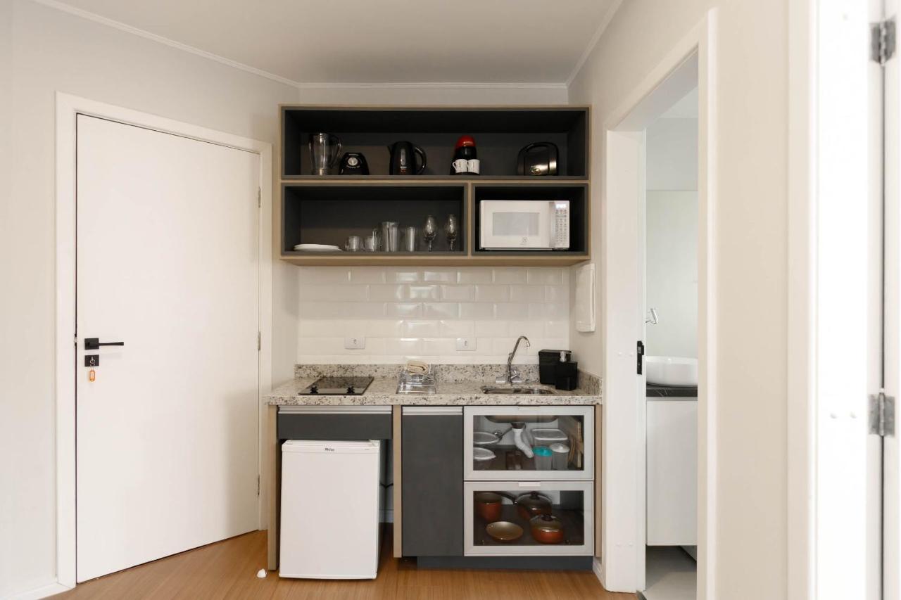 Apartment Studio Com 2 Quartos E 2 Camas Casal - Sbo006 Curitiba