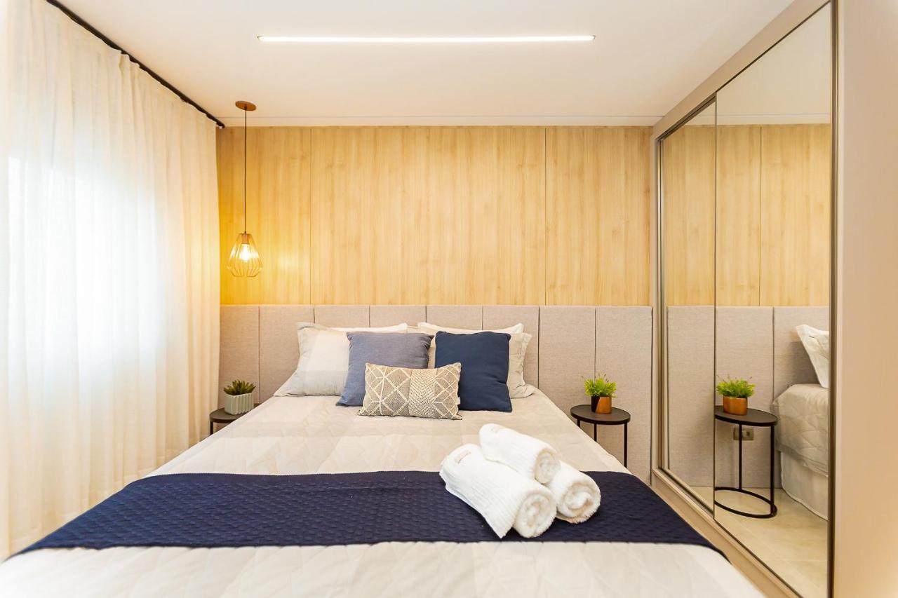 Apartment Luxuoso Batel - 4 Minutos Do Shopping Patio Batel C/ Garagem, Piscina, Sauna E Academia *