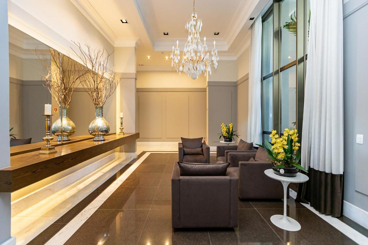 Apartment Luxuoso Batel - 4 Minutos Do Shopping Patio Batel C/ Garagem, Piscina, Sauna E Academia