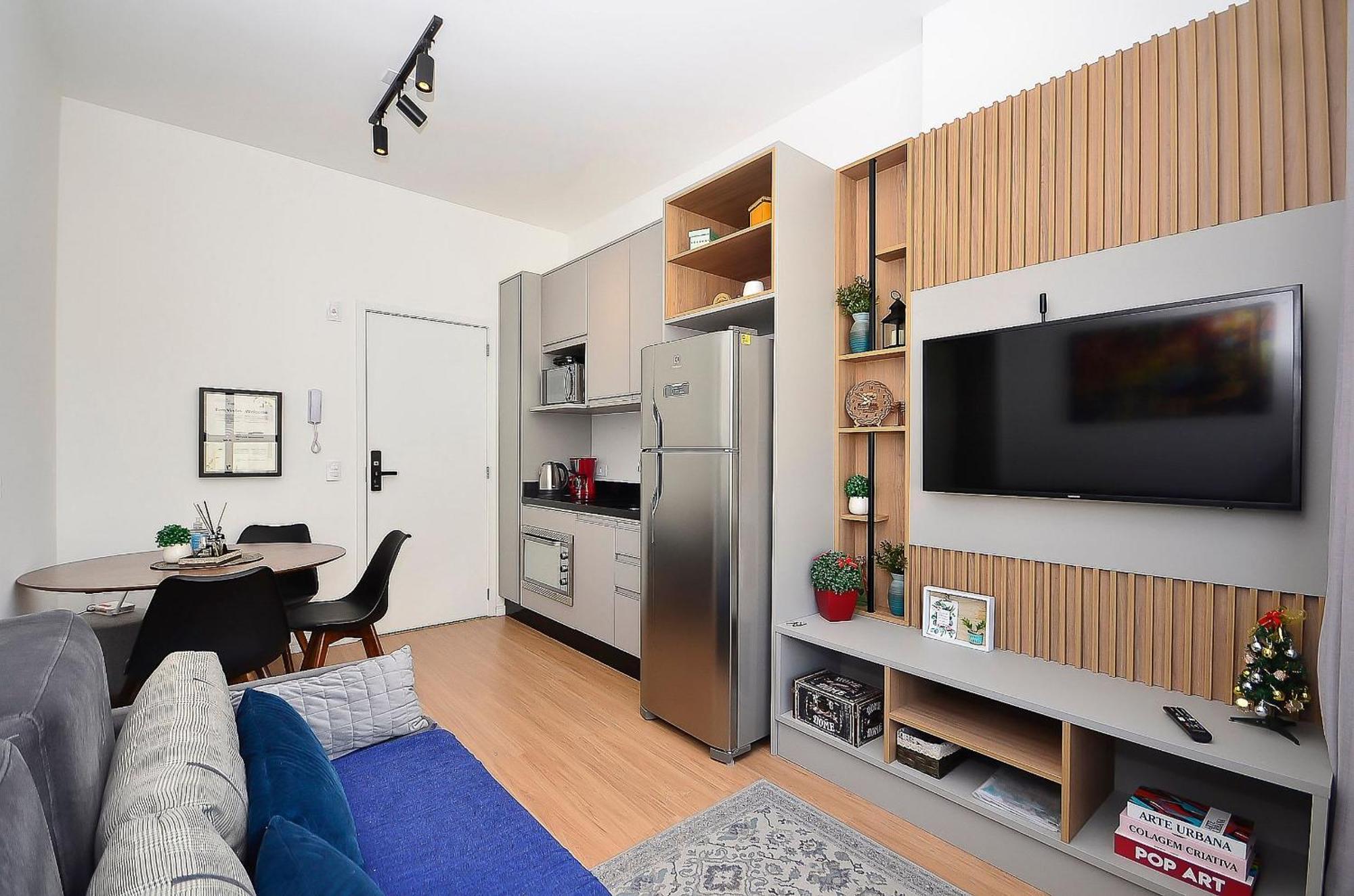Apartamento Completos Com Pisicina Aquecida No Centro De * Curitiba