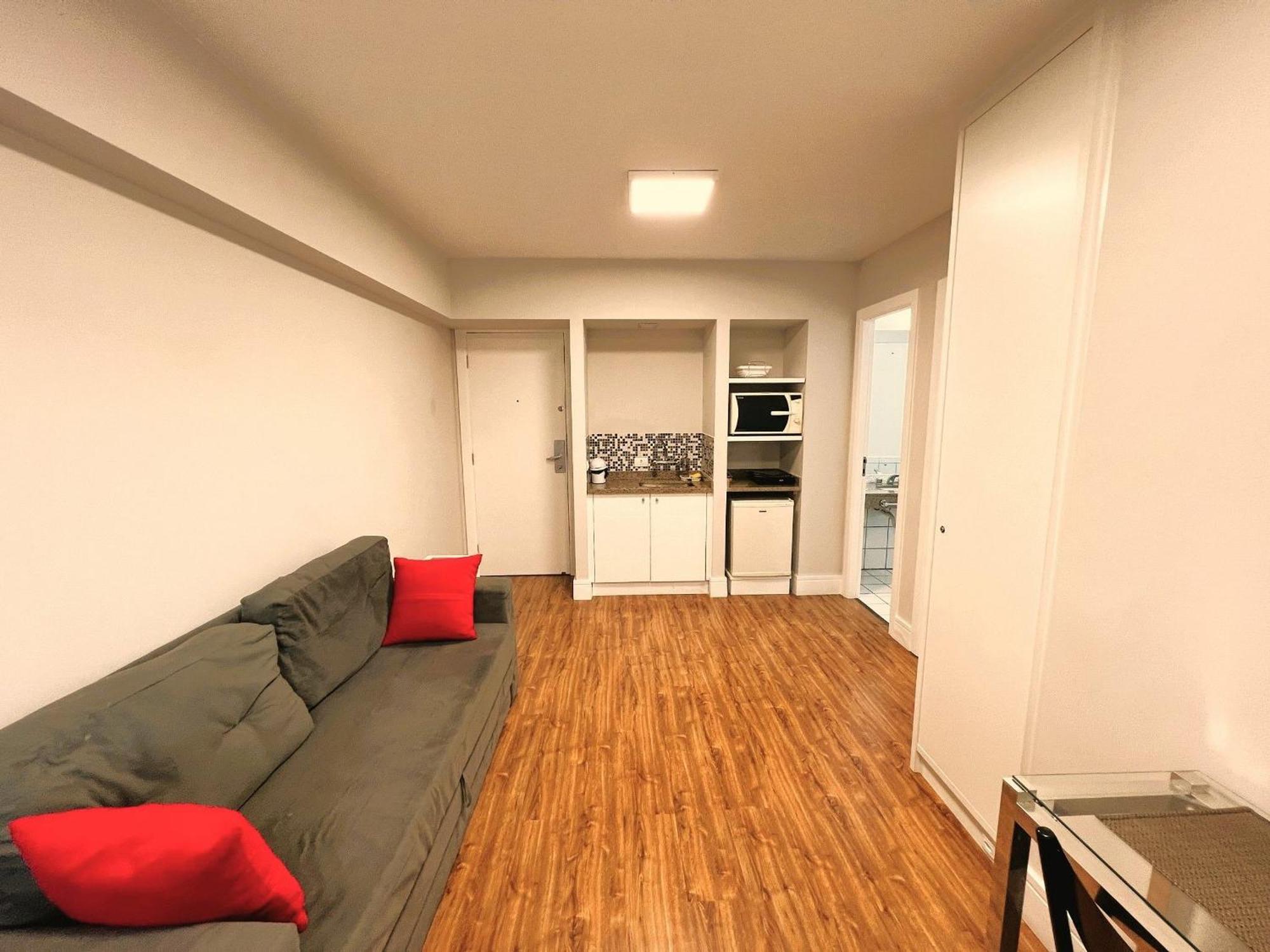 Apartamento Flat No Local Do Centro/batel