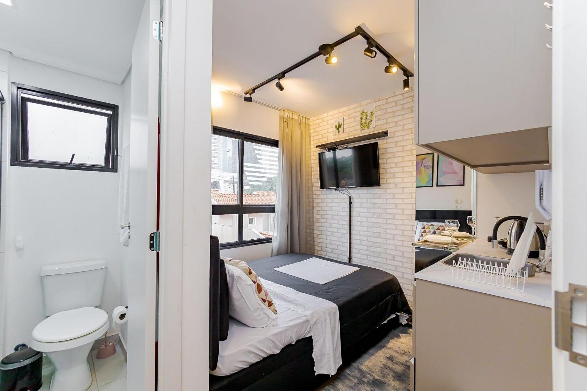Estudio One Ecovile: Coworking, Cozinha Compartilhada E Vista Espetacular! Apartamento Curitiba