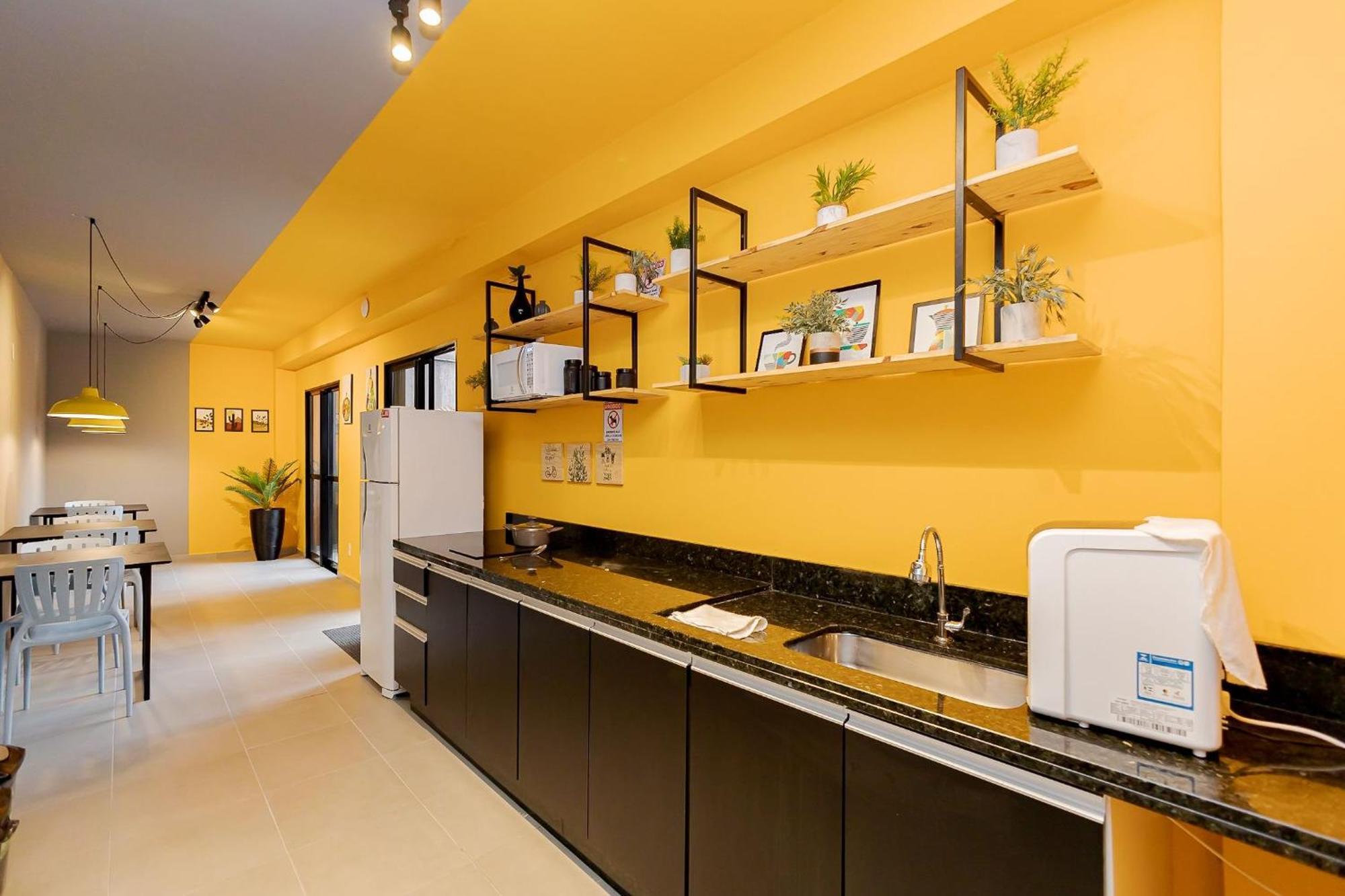 Apartamento Estudio One Ecovile: Coworking, Cozinha Compartilhada E Vista Espetacular! Curitiba