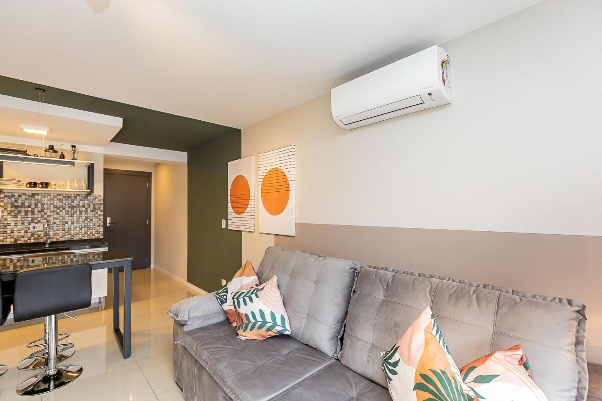 Apartamento Confortavel Com Ar Condicionado - All1702 *