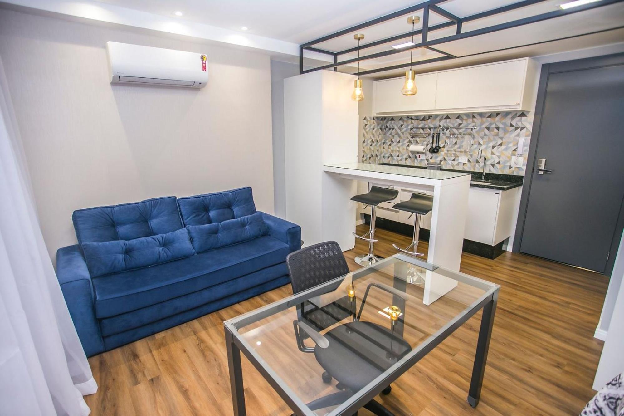 Com 1 Cama De Casal E 1 Sofa Cama - All1619 Apartamento *