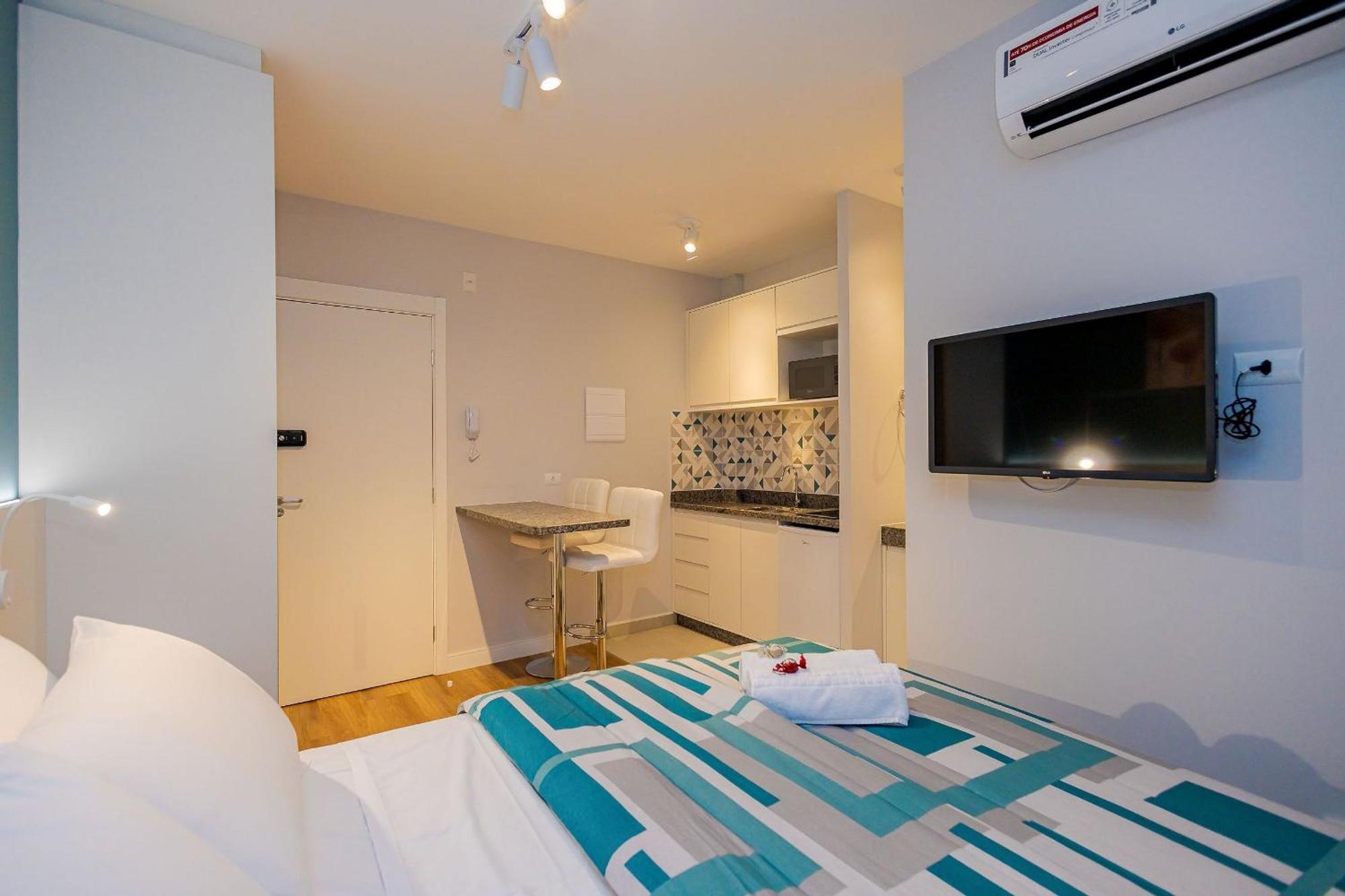 Com 1 Cama De Casal E 1 Solteiro - Eco0509 Apartamento