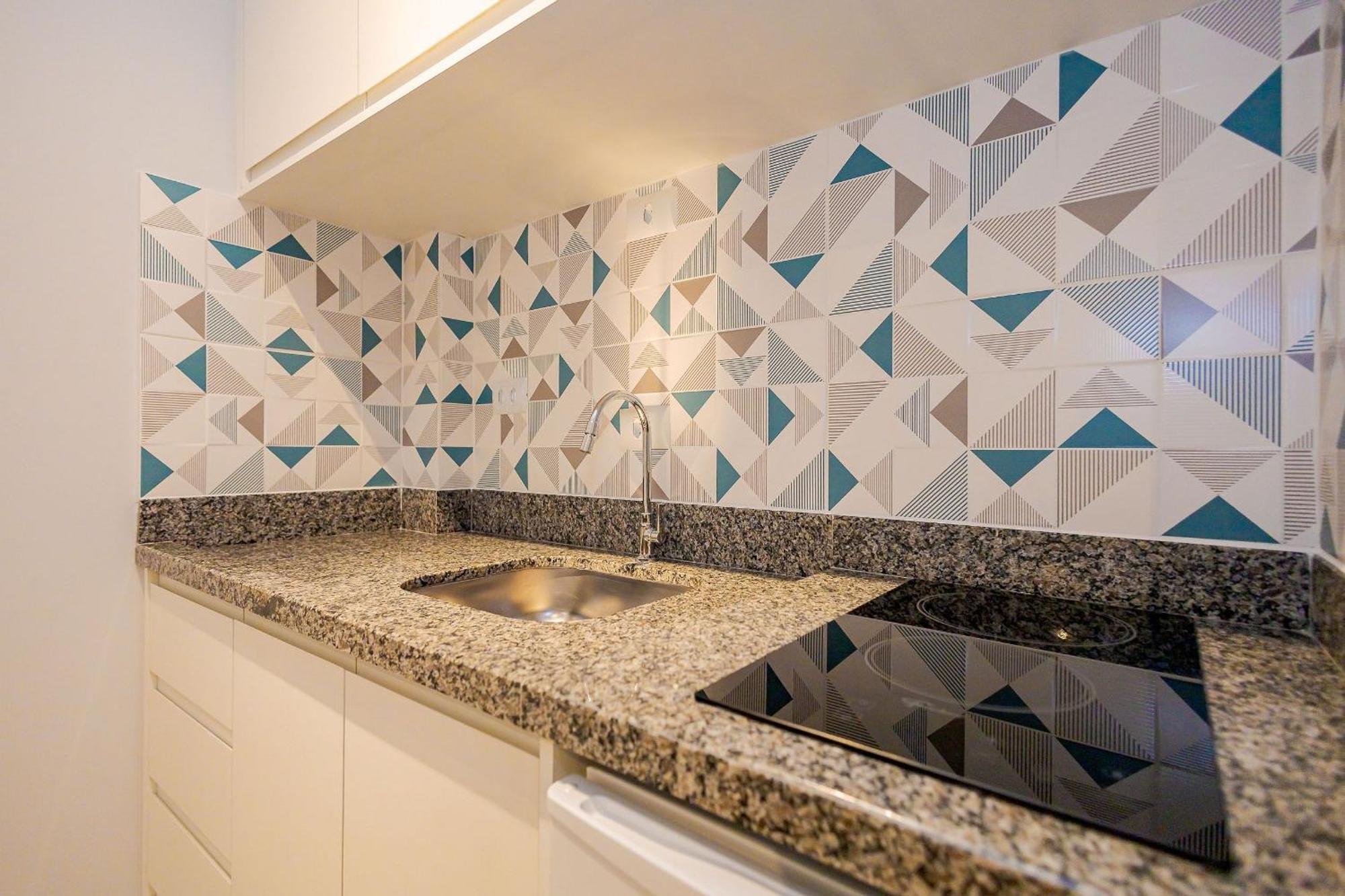 Apartamento Com 1 Cama De Casal E 1 Solteiro - Eco0509 *