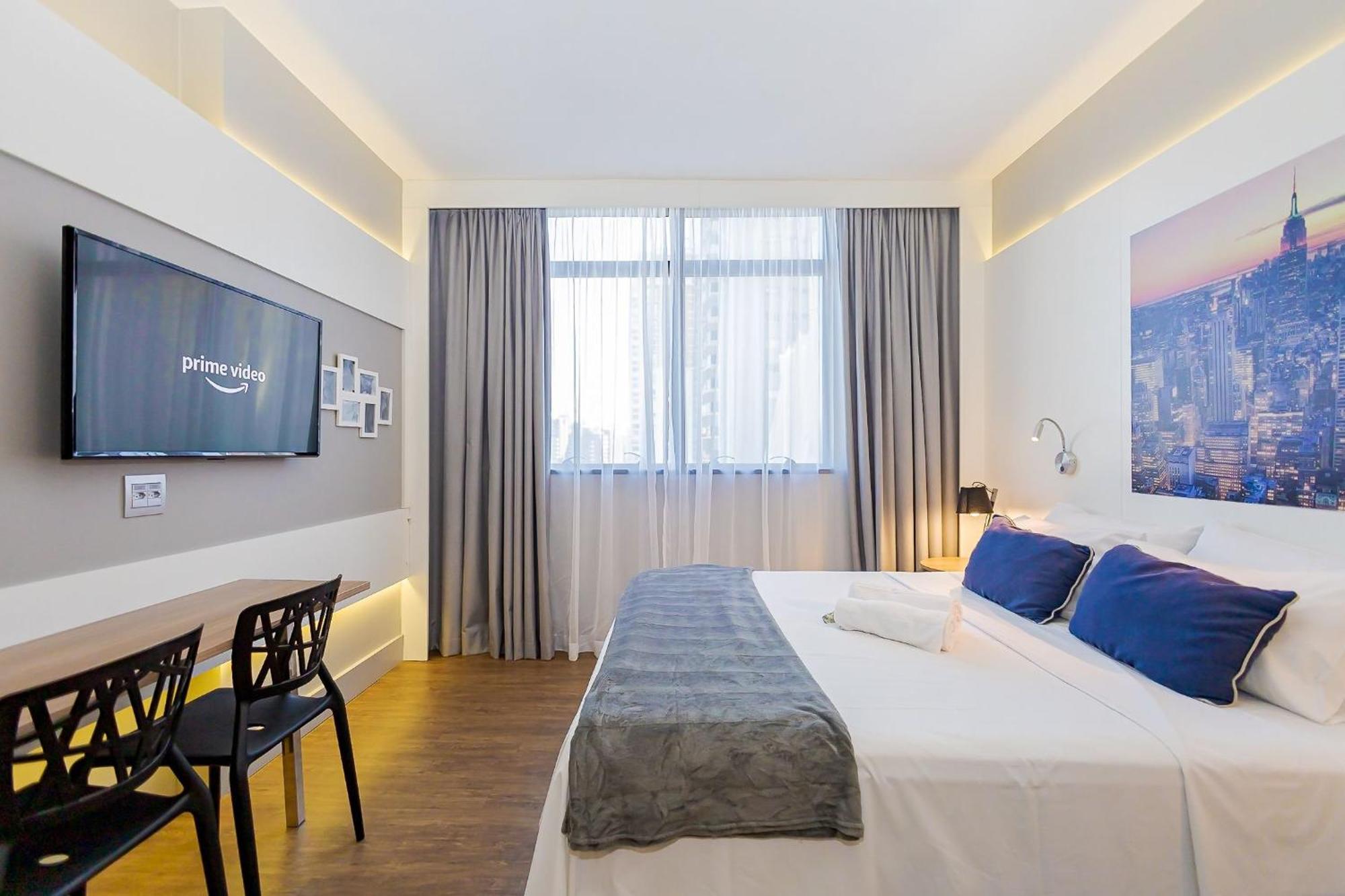 Apartamento Estudio Completo No Batel - Hsb1262