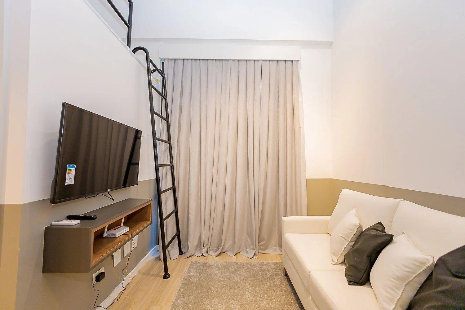 Casa de férias Predio Novo Proximo Ao Parque Barigui Com Coworking E Lavanderia