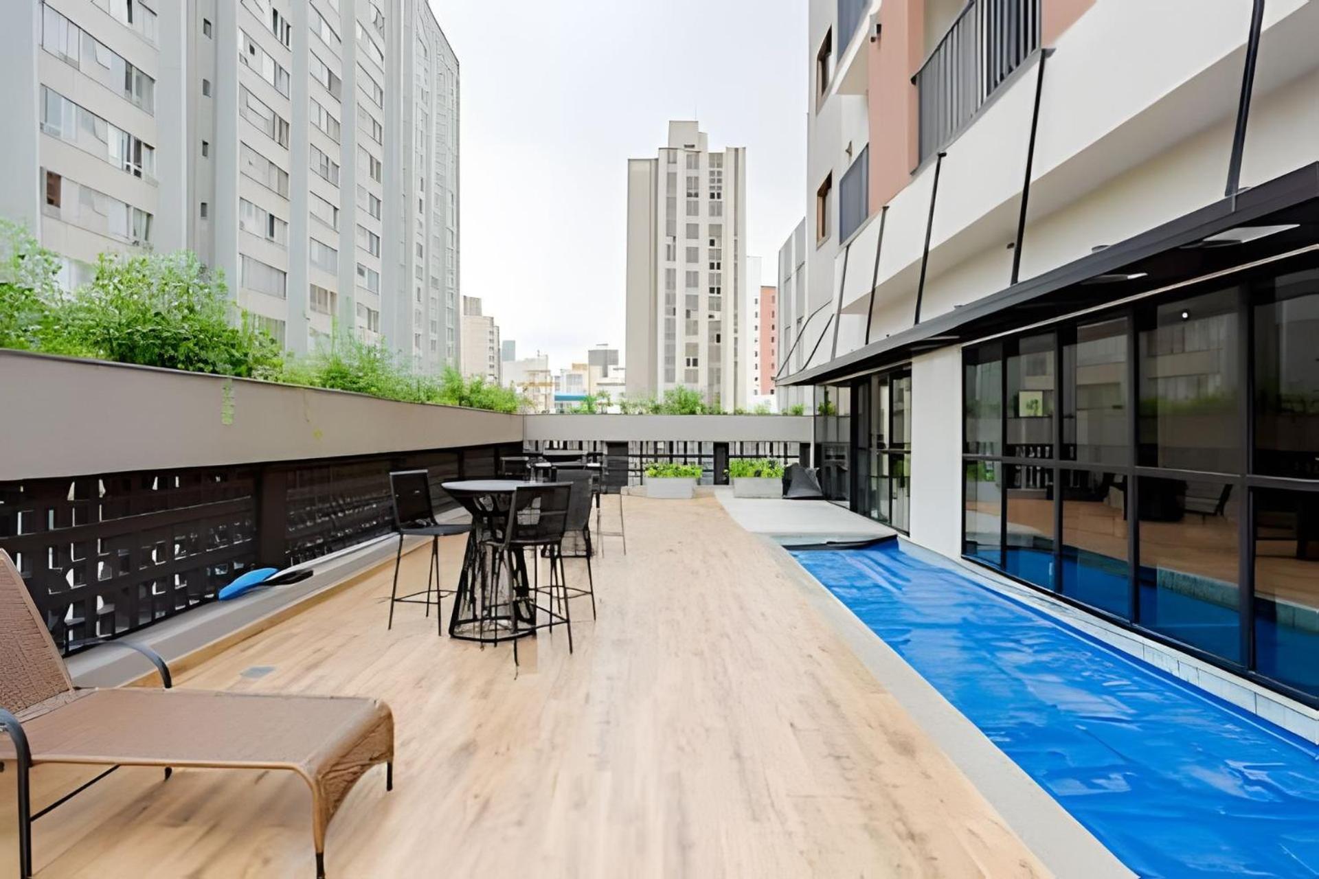 Apartamento Casal Com Cama Queen - Piscina E Academia No Centro De