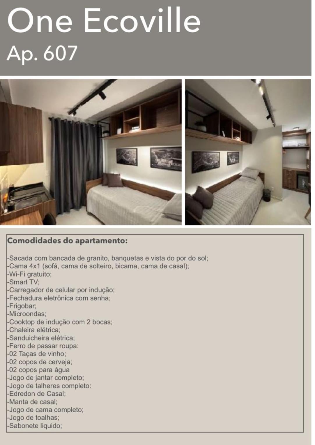 Apartamento O Melhor Do Ecoville - Novinho!