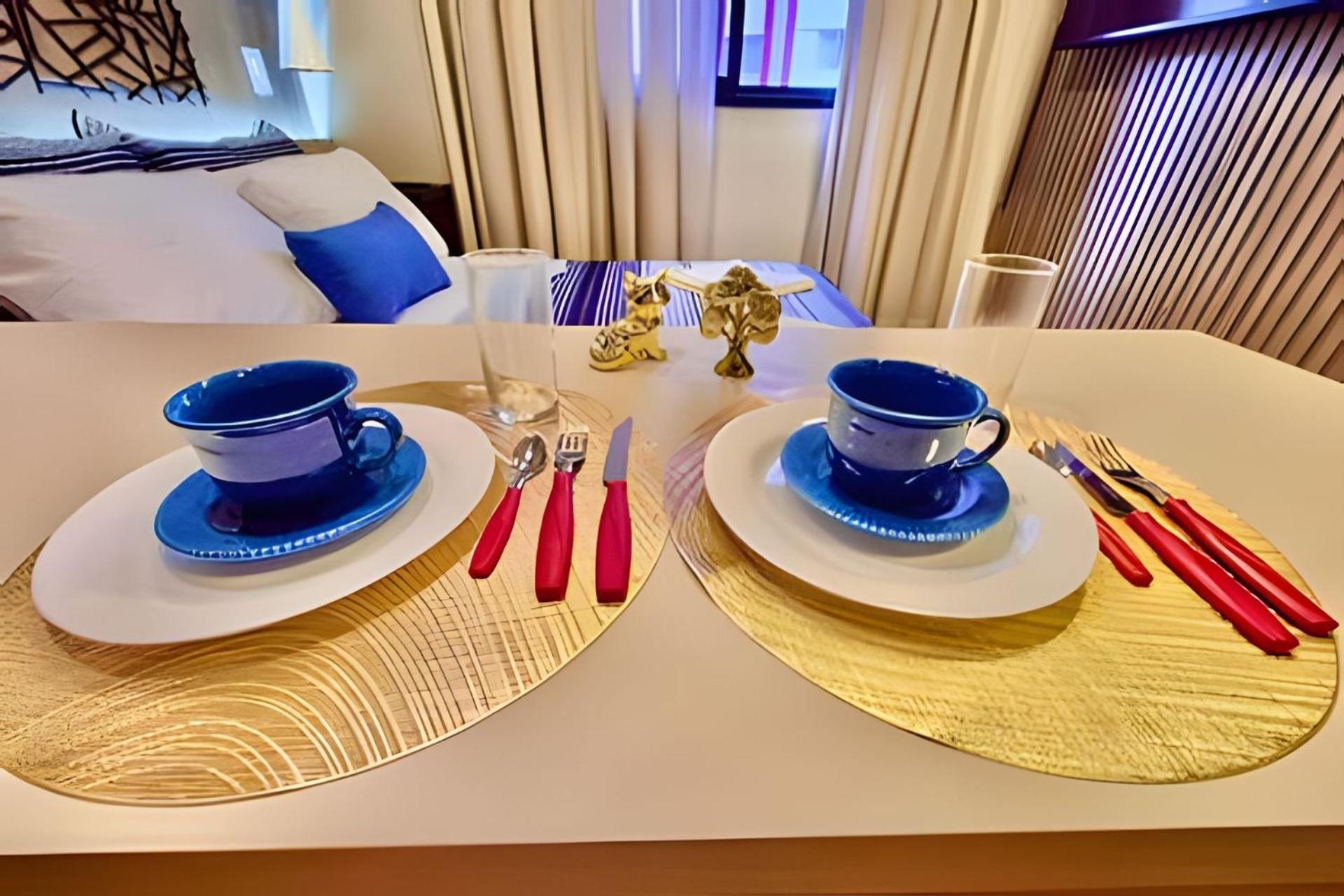 Apartamento Studio Terra, Lindo Moderno C/ Ar Condicionado
