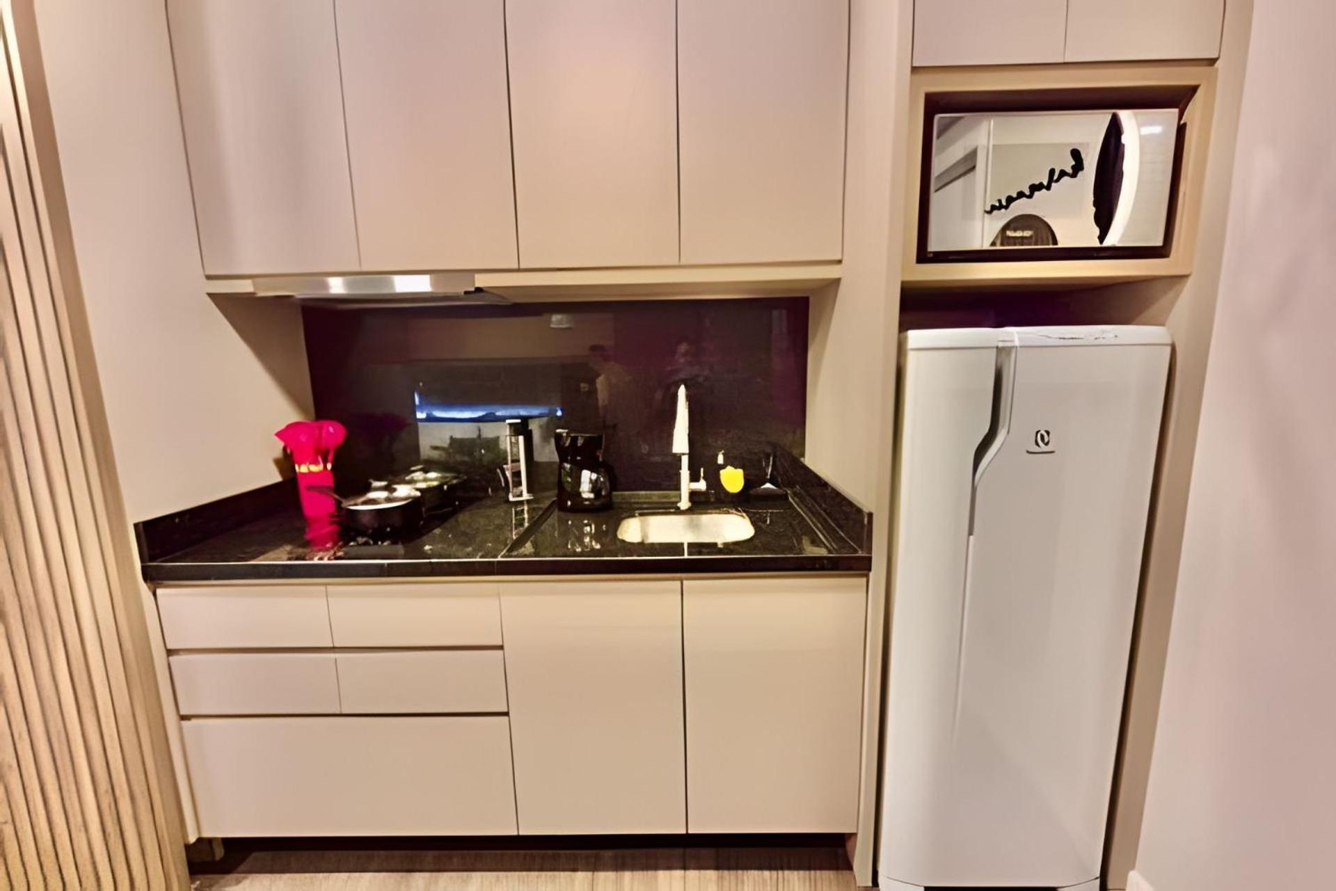 Apartamento Studio Terra, Lindo Moderno C/ Ar Condicionado