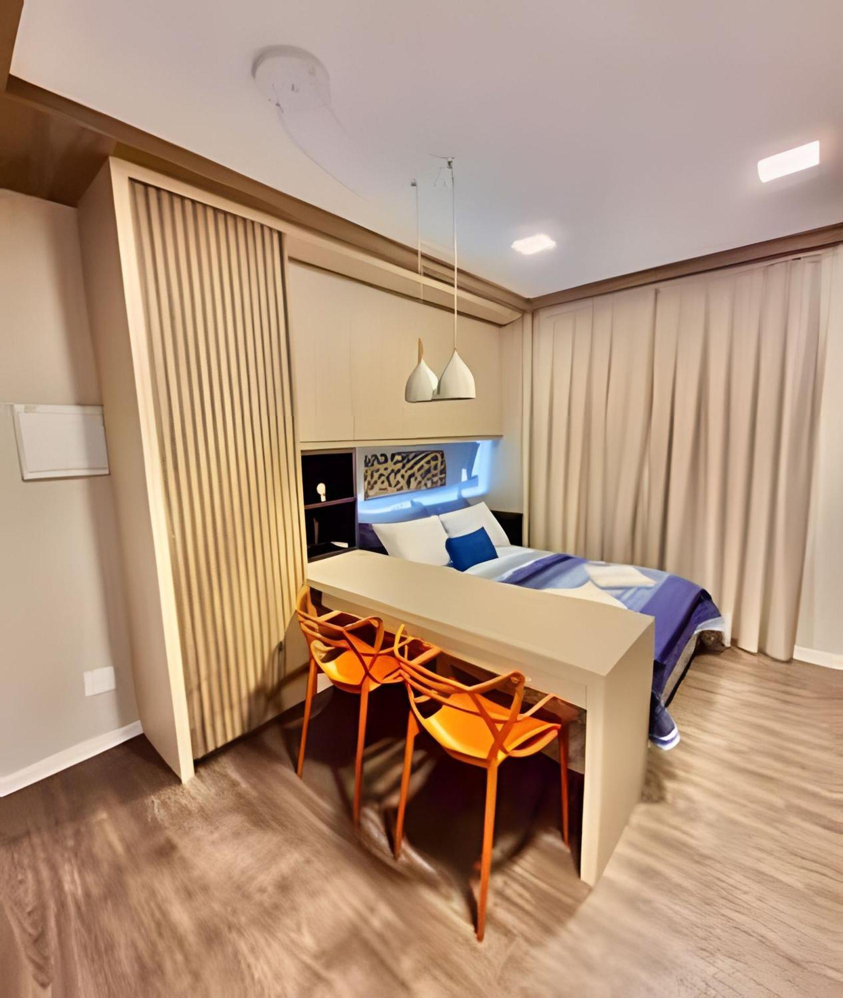 Apartamento Studio Terra, Lindo Moderno C/ Ar Condicionado *