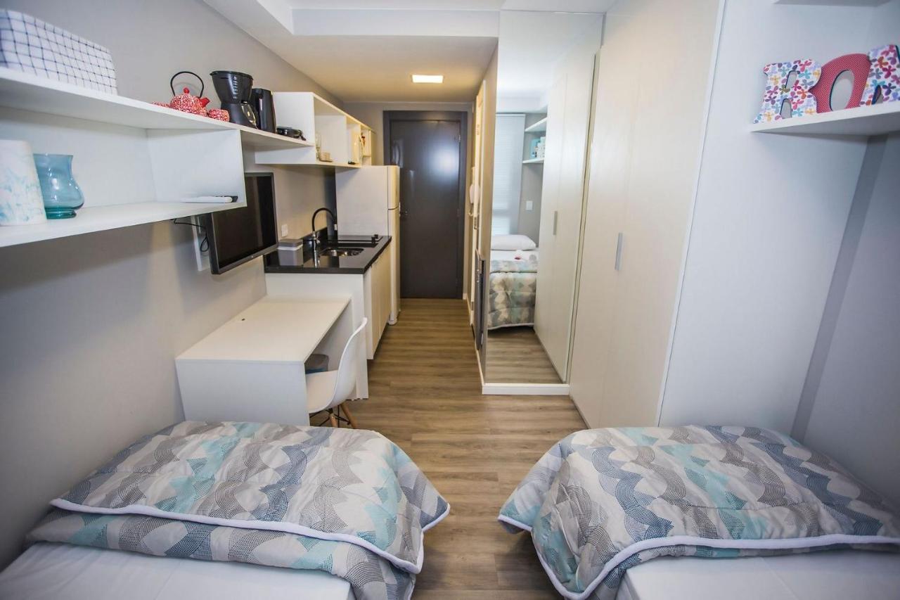 Studio Com 2 Camas De Solteiro - All0703 Apartamento *