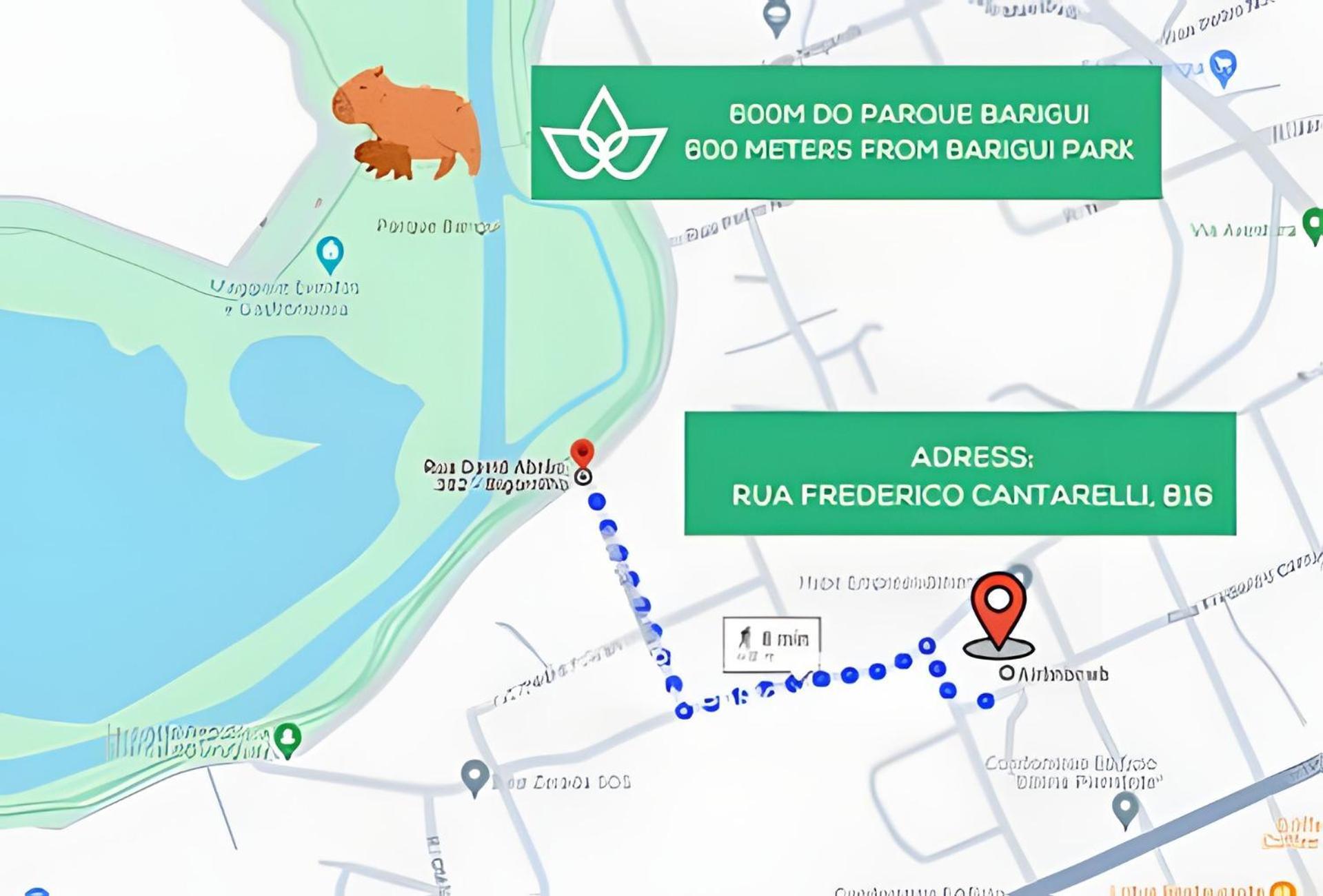 Apartamento Conceito Aberto Na Casa Barigui Garden *