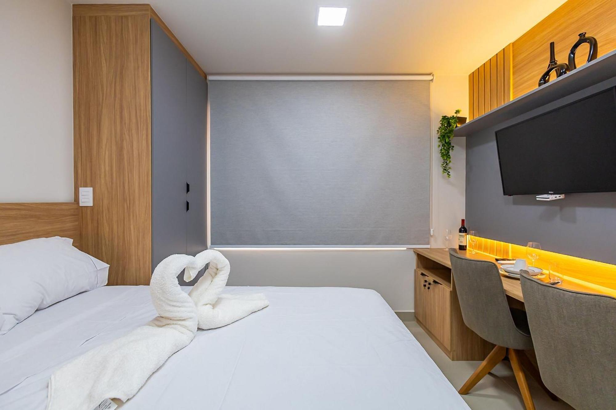 Completo Perto De Tudo! - Destino Cwb 710 Apartamento